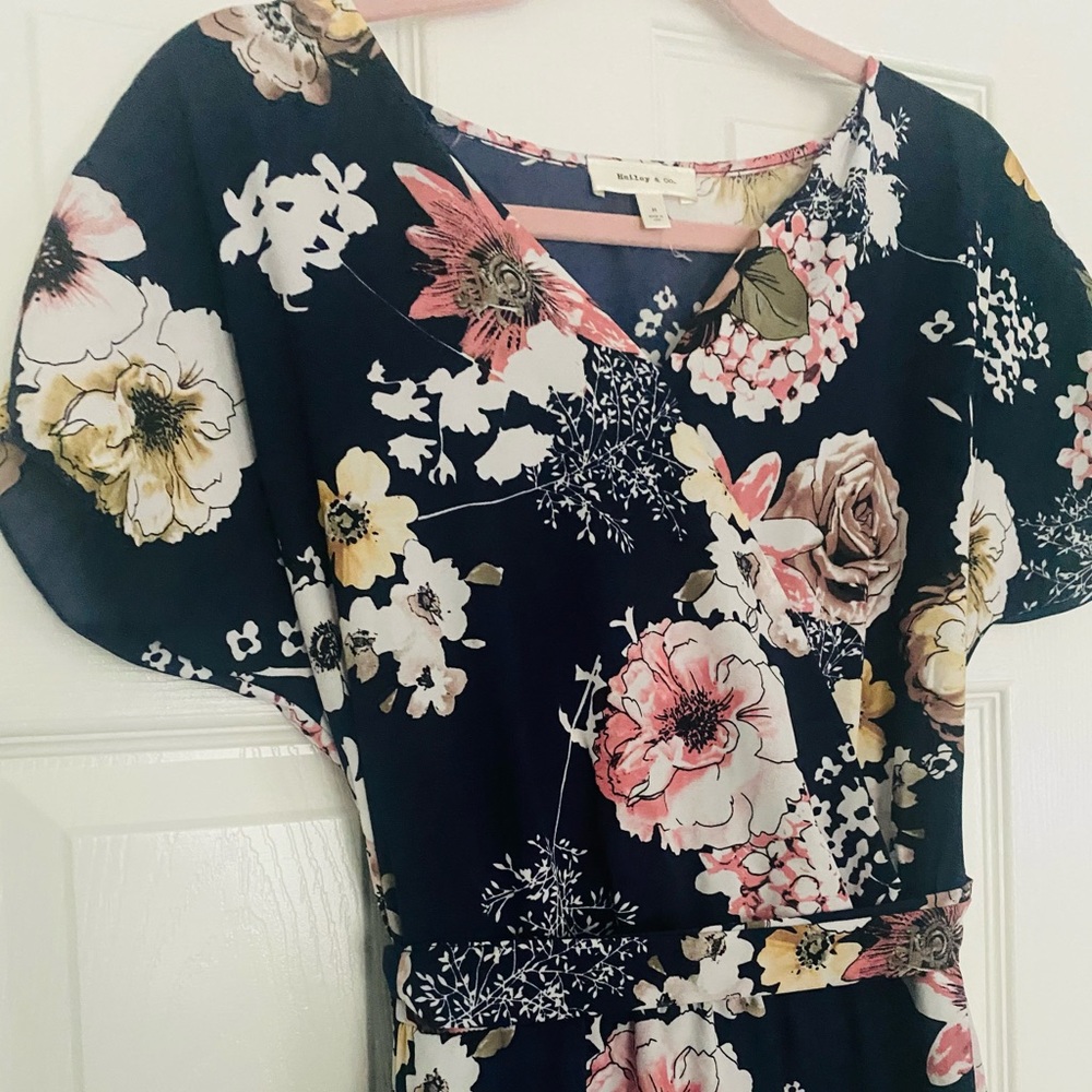 Flowery Maxi Dress